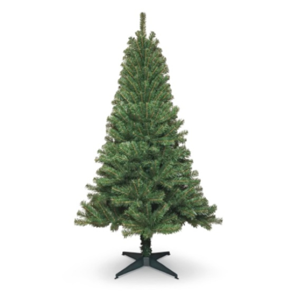 Artificial unlit Christmas tree 6ft
